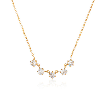 High-end 18K Gold Stainless Steel Delicate Necklace For Women