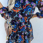 Blue Flower / 2XL