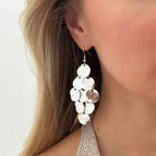 White K / Earrings