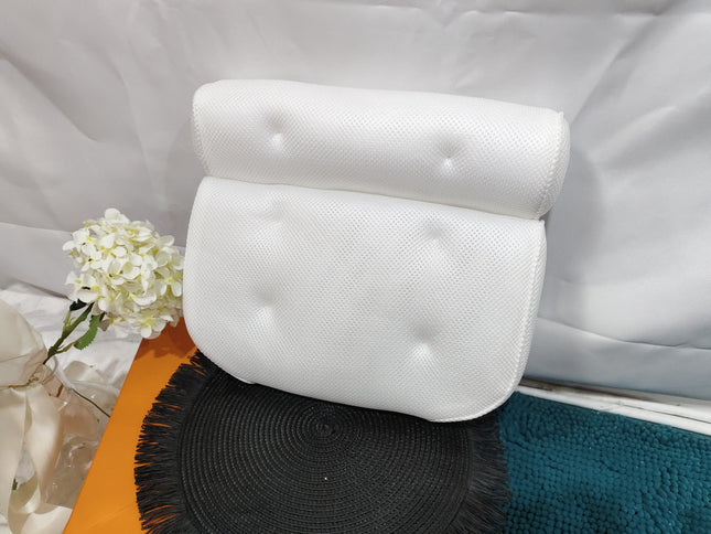 Bathroom Suction Cup Pillow Mesh Bath Pillow Pillow Bathtub Pillow Pillow