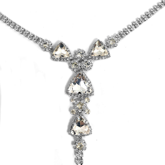 Nuwe Diamant Strass Lyfkettings Mode Nagklub Sexy