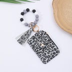 Gray Leopard Print