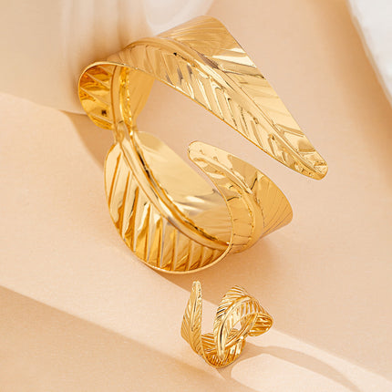Vroue se Legering Persoonlikheid Geometrie Oop Armband