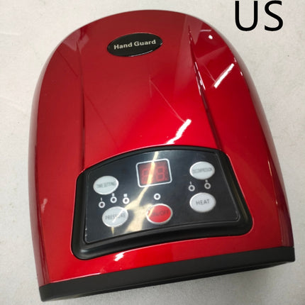 Electric heated palm massager