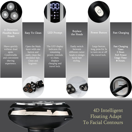 Electric Multi Purpose Razor For Men