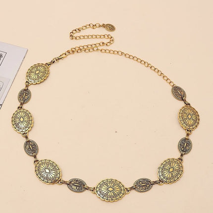Mode Middel Ketting Vroue Retro Boheemse
