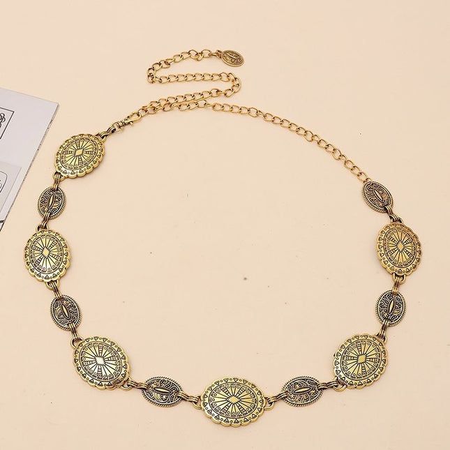 Mode Middel Ketting Vroue Retro Boheemse
