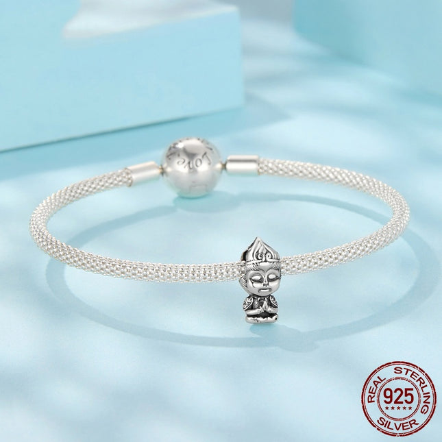 DIY Krale Bykomstighede Spotprent S925 Sterling Silwer Krale
