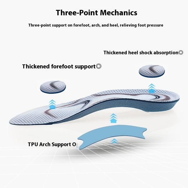 34 Arch Support Plug-in Flat Foot Orthopedic Insole