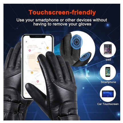 Electric USB Heated Gloves Winter Warming Thermal Ski Snow Hand Warm Windproof