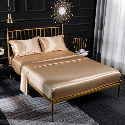 Satyn Beddegoedstel Koningin Koning Grootte Bed Toegeruste Lak 4 Stukke