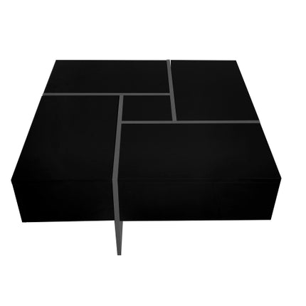 Unieke Ontwerp Koffietafel Met 4 Versteekte Bêrekompartemente