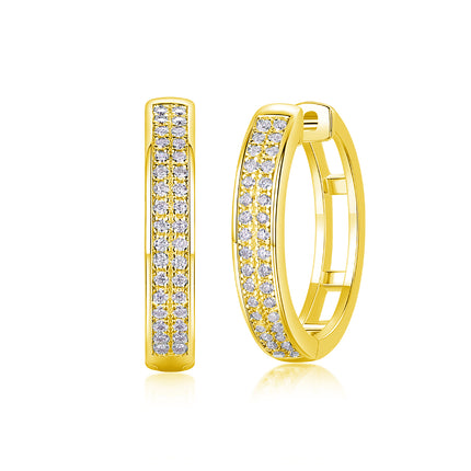 Firefly Light - Premium Moissanite Luxury Fashion Light Luxury Jewelry Silver Stud Earrings S925 Silver Plated Platinum