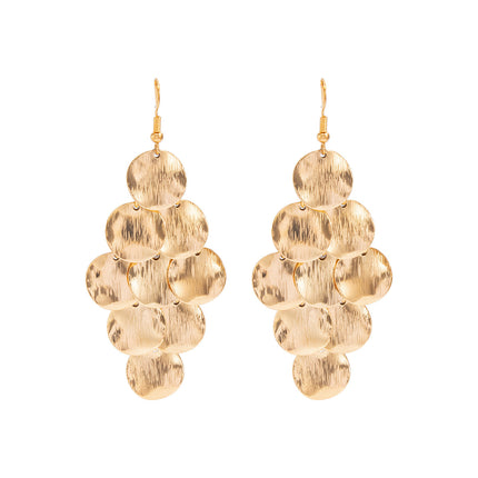 Trendy Forward Geometric Sequin Y-shaped Long Patchwork Metal Accessory