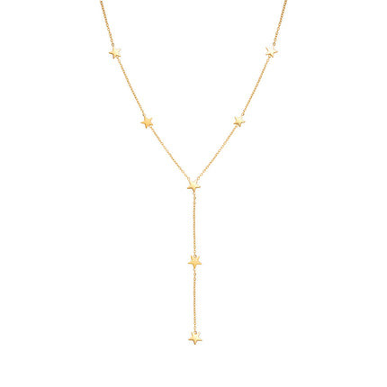 XL590 European And American Style Popular Bohemian Star Personalized Clavicle Chain