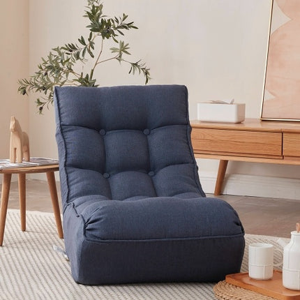 Single Sofa Reclining Chair Japanese Chair Lazy Sofa Tatami Balcony Reclining Chair Leisure Sofa Adjustable Chair