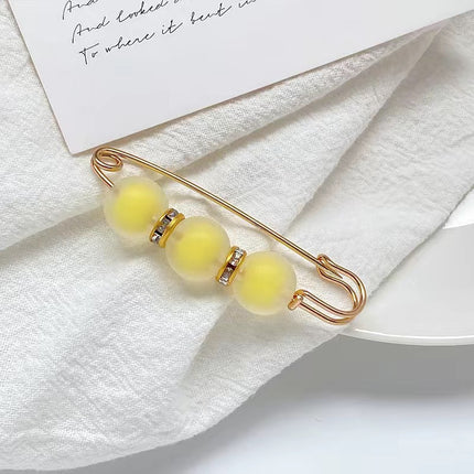 Vrouebroek met Vaste Middellyf Brooch-bykomstigheid
