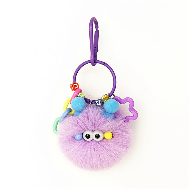 Kreatiewe Steenkoolballetjie Pluispop Boeksak-Hanger