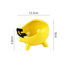 Yellow cigarette holder / S