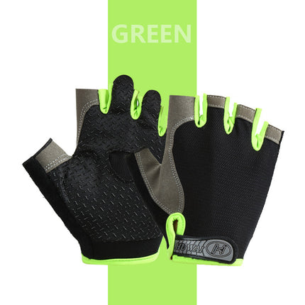 Finger Riding Gloves Men And Women Outdoor Non-slip Sun Protection Camping