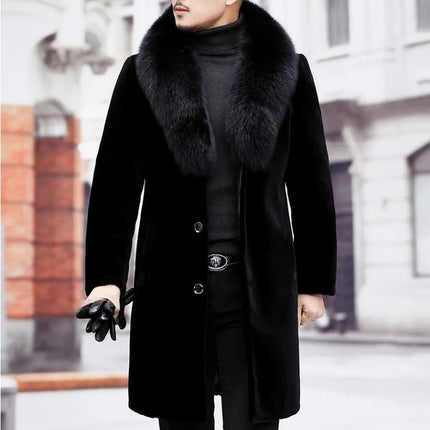 Men's fur coat
