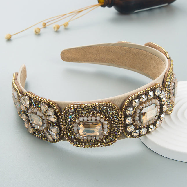 Mode Helder Kristal Barok Haarband