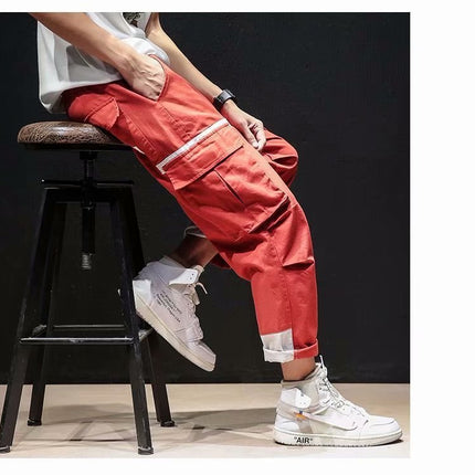 Loose Straight Points Hip Hop Pants