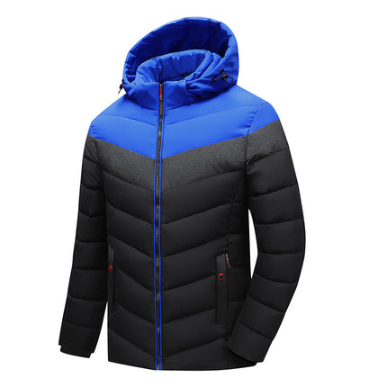 Men's Jacket Warm And Fashionable Color Matching