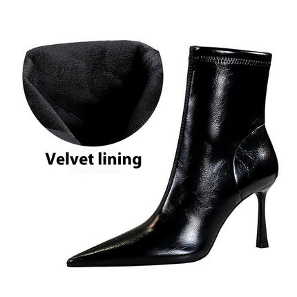 European And American Style Fashion Banquet Female Boots Short Tube