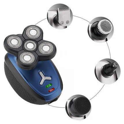 Mans se Multifunksionele Skeermes USB Herlaaibaar