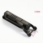 Black Buckle Size 17mm
