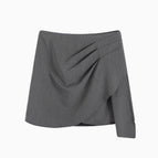 Grey half skirt / 2XL