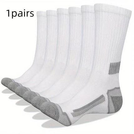Men's Simple Basketball Mid-calf Socks