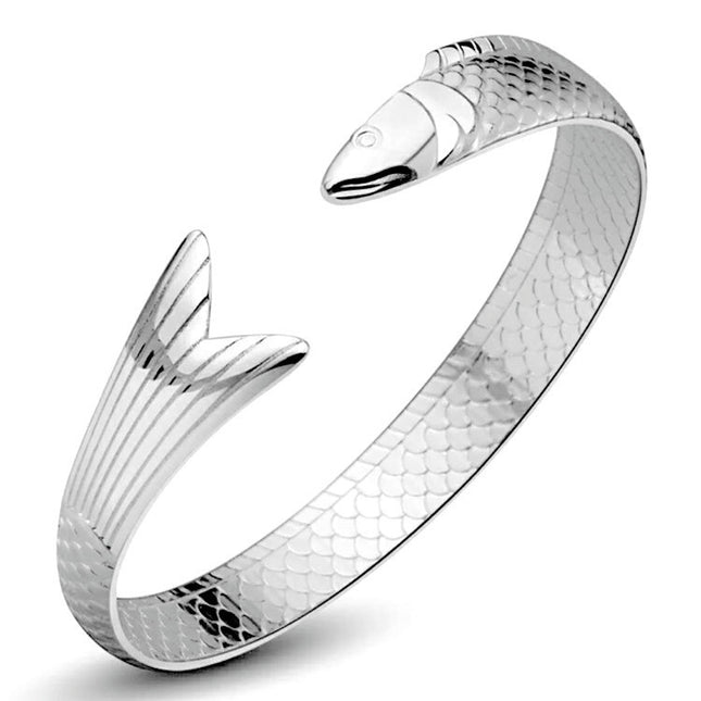 Mode-eienskap Fortuin Geluk JINLONGYU Oop Armband Vroue