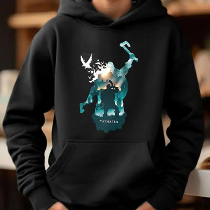 Men's Printed Hooded Sweatshirt