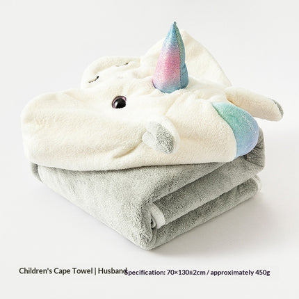 Strokiesprent Badjas Koraalvlies Absorberende Kinderbadhanddoek