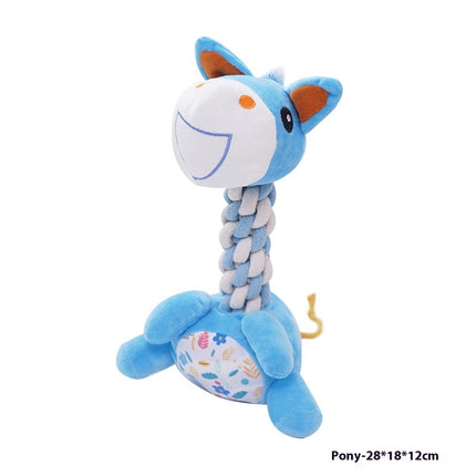 Dog Anti-stuffy Bite-resistant Bends And Hitches Plush Toy