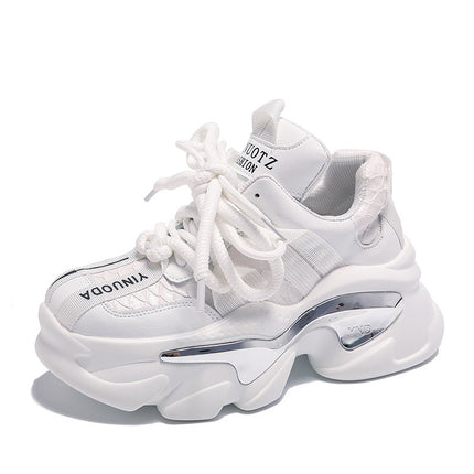 Allespassende Platform Hoogte Verhogende Skoene Informele Sneaker Vroue
