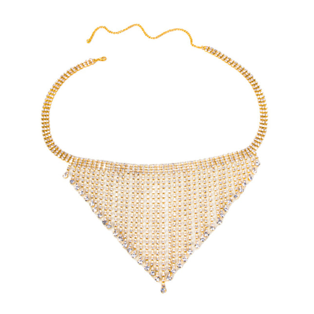 Strass Middelketting Ornament Bykomstighede