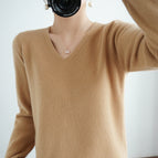 Golden Camel V Neck / L