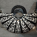 Silver Leopard Print