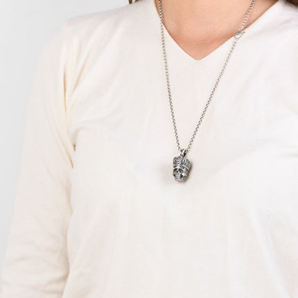 Vintage Pendant Distressed Hip-hop Rock Punk Crown