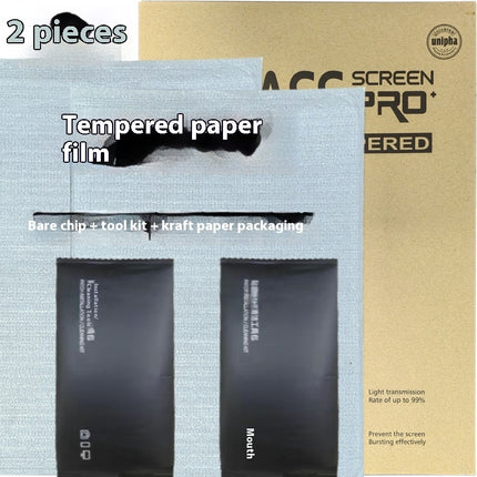 Getemperde Skryfvel Film Glas Toepaslike Plat Plaat