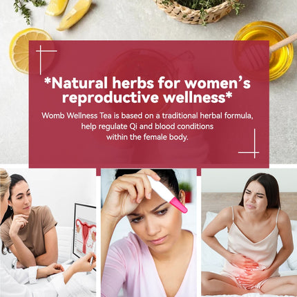 Chinaherbs Natuurlike Baarmoedertee Vroulike Tydperk Menstruele Krampe Warmer Hormoonbalans Gloeiende Skoonheidsorg Verpak In Sak
