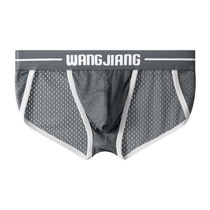 Mesh Breathable Ice Silk Men's Triangle Underwear