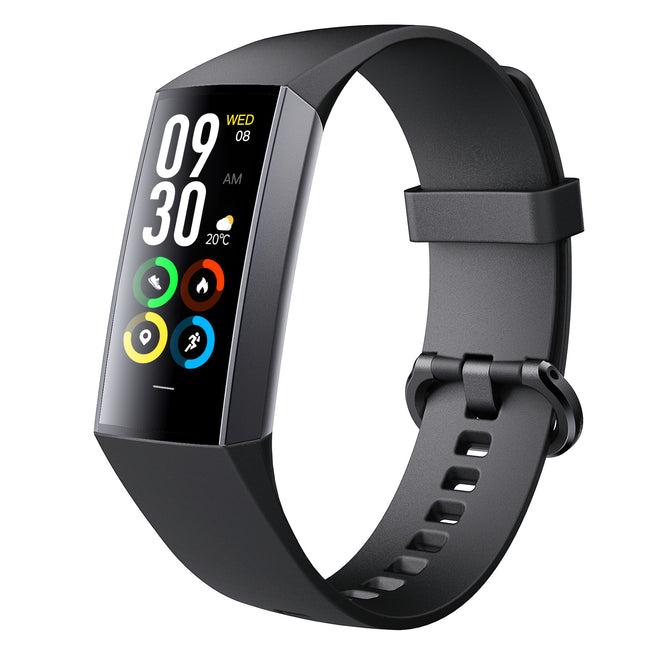 C80 Slim AMOLED-skerm Krag Hartklop Bloedsuurstofmonitering Armband