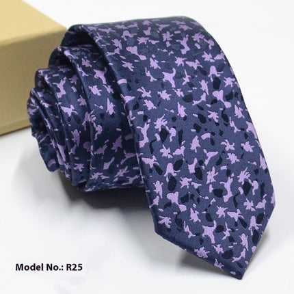 Fashion Exquisite Jacquard Tie Wedding Groom