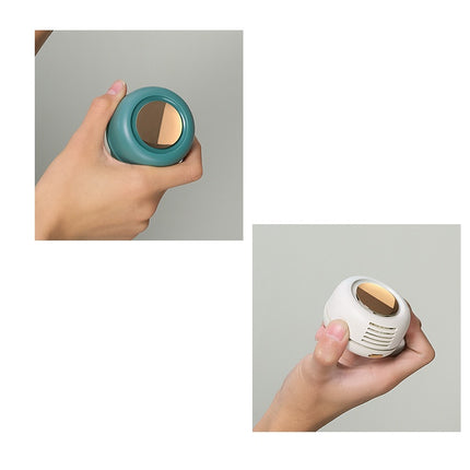 Mini Clip Waaier Hang Middel Nek Waaier Meisie Elektriese Lugverkoelingswaaier 900mah USB Blaarlose Waaier 3 Spoed Vir Buite Kamp Visvang