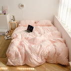 Light pink / Fitted Sheet 120x230cm