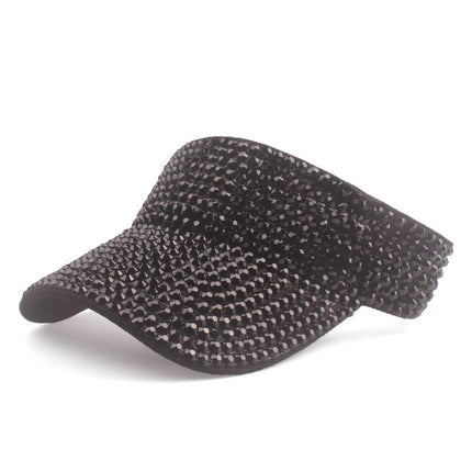 Spot Drill Sun Hat Sun Protection No Top Girl's Cap